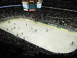 Inside the St Pete Times Forum, April 8, 2006.