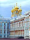 West façade of the Catherine Palace