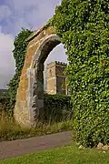 The Grade II listed gateway