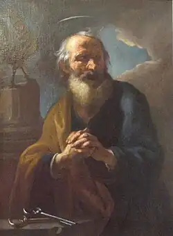 Repentance of Peter, Petr Brandl, 1724