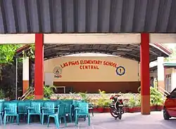Stage at Las Piñas Elementary School Central