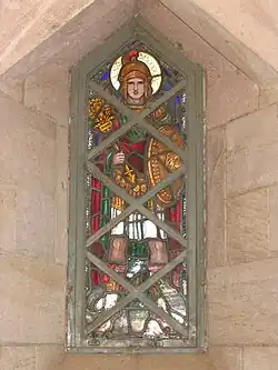 St Theodore window in Khartoum. Image shown courtesy of Thomas Reuben James