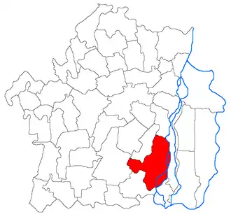 Location in Brăila County