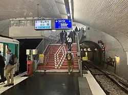 A MF 67 parked at Porte d'Auteuil.
