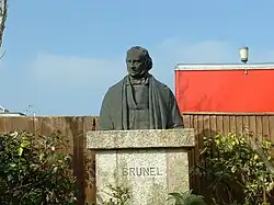 Bust in Saltash in 2003
