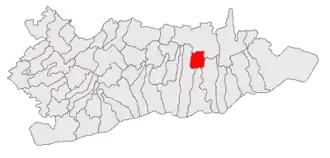 Location in Călărași County