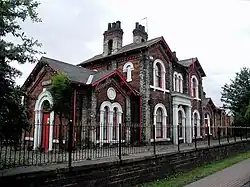 Stepney railway station house, Hull. 1853