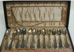 sterling spoon set