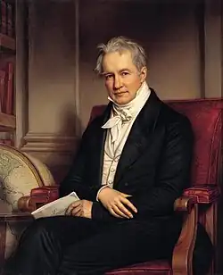 Alexander von Humboldt, seen as father of ecology and of environmentalism.[48][49]