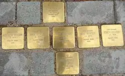Stolpersteine für Familie Vicktor