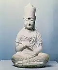Culture/period: Goryeo dynasty. Provenance: Hansongsa Temple site, Namhangjin-dong, Gangneung-si, Gangwon-do. Materials: Granite. Dimensions: h. 92.4 cm. Designation: National Treasure No. 124