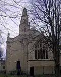 The rear of the church taken from St Paul's Park