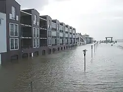 Flooding in Bremerhaven