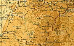 Kfar Etzion (Kefir 'Etsyon) 1945, 1:250,000