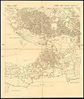 1931 Survey of Palestine map of the old city (West)
