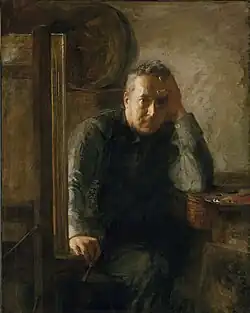Susan Macdowell Eakins, Portrait of Thomas Eakins, posthumous, c. 1920-25, Philadelphia Museum of Art