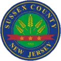 Official seal of Sussex County