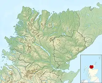 Loch Stack is located in Sutherland