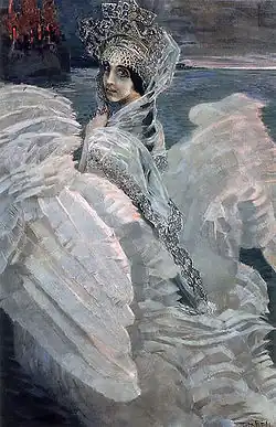 Mikhail Vrubel, The Swan Princess, 1900 (Tretyakov Gallery)