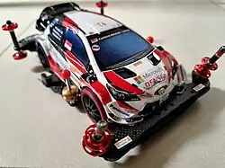 TAMIYA MINI 4WD - TOYOTA YARIS WRC (MODIFIED)