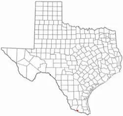 Location of Havana, Texas