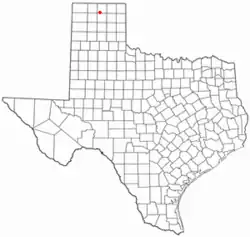 Location of Morse, Texas