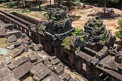 View of the complex from the top