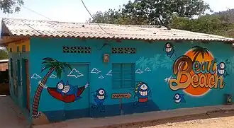 Mural in Taganga