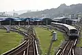 Beitou Depot stabling tracks