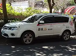 Mitsubishi Outlander (second facelift; Taiwan only)