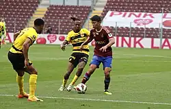 Takuma Nishimura with Servette FC (Geneva) May 2024