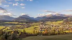 View from St Leonhard Church