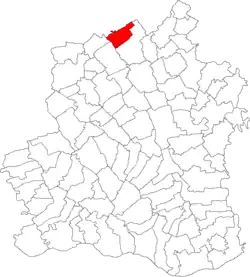 Location in Teleorman County