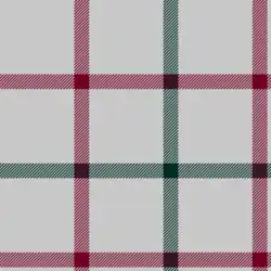 Windowpane gingham with two or more over-checks becomes tattersall