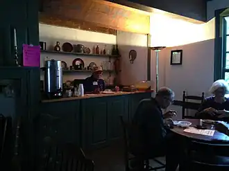 Interior tavern room on 1st floor