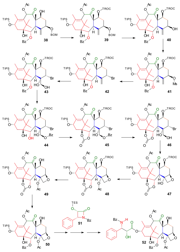 Wender Taxol Scheme 4