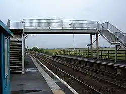 A picture showing the basic footbridge