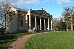 The "Temple Greenhouse" of Croome Court, 1761, now a cafe