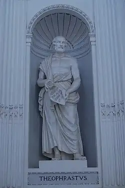 Image 11A statue of peripatetic philosopher and botanist Theophrastus at the Palermo Botanical Gardens.