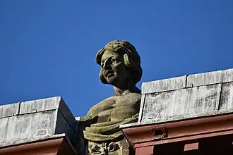 Term figure no. 4, Princes Street facade, Forsyth's