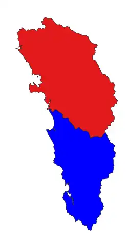 Location in Thandwe district