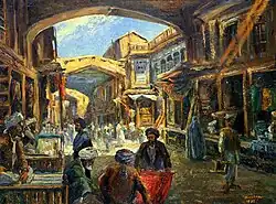The Char Chatta Bazaar of Kabul (1932)