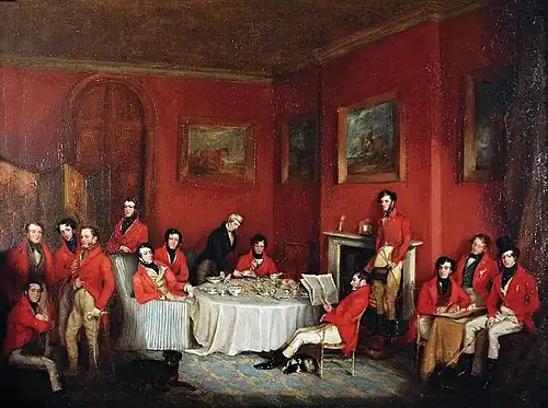 The Melton Hunt Breakfast by Francis Grant