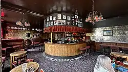 Inside The Palm Tree pub, 7 August 2025