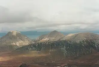 The Red Cuillin (Glamaig and An Coileach, Beinn Dearg Mòr, Drum na Ruaige)