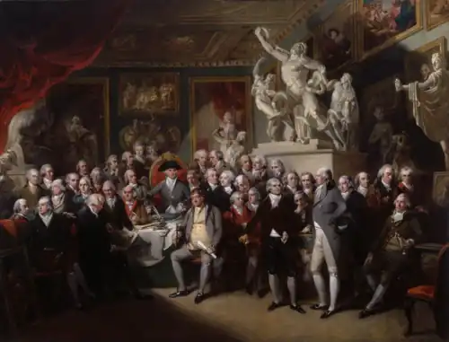 The Royal Academicians in General Assembly, 1795