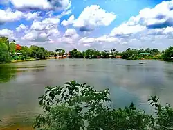 Landscape around Sagardighi in Ghatail Upazila