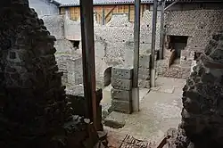 Set of furnaces in the northern heating courtyard