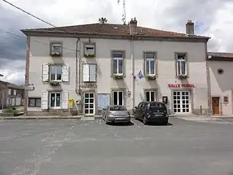 The town hall in Thiaville-sur-Meurthe
