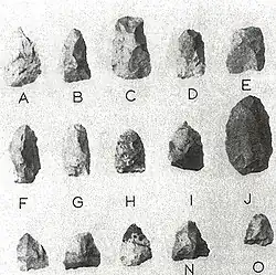 Thick, steep-end blades-scrapers